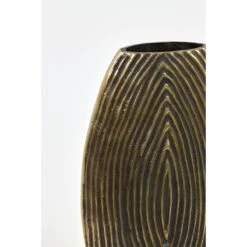 Light & Living - Vaas MATANCITO - 22x7x38 - Brons -Huisdecoratie 10254992