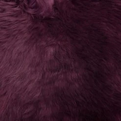 Beliani - ULURU - Schapenvel - Paars - 65 X 110 Cm - Schapenvacht -Huisdecoratie 10354878