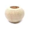 Bazar Bizar - De Coconut Stripe Kaarshouder - Naturel
