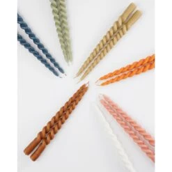 Mica Decorations Twist Dinerkaars - Set Van 6 - H29 Cm - Roze -Huisdecoratie 10592684