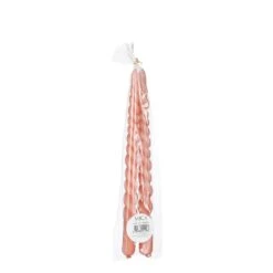 Mica Decorations Twist Dinerkaars - Set Van 6 - H29 Cm - Roze -Huisdecoratie 10592703