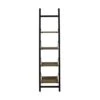HSM - Decoratieve Ladder - Mangohout|ijzer - Powdercoated Black -Huisdecoratie 11002138