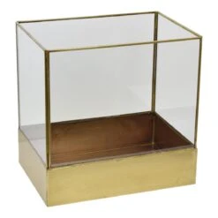 LOFT42 Liva Large Windlicht - Goud - Metaal - 30x21x30