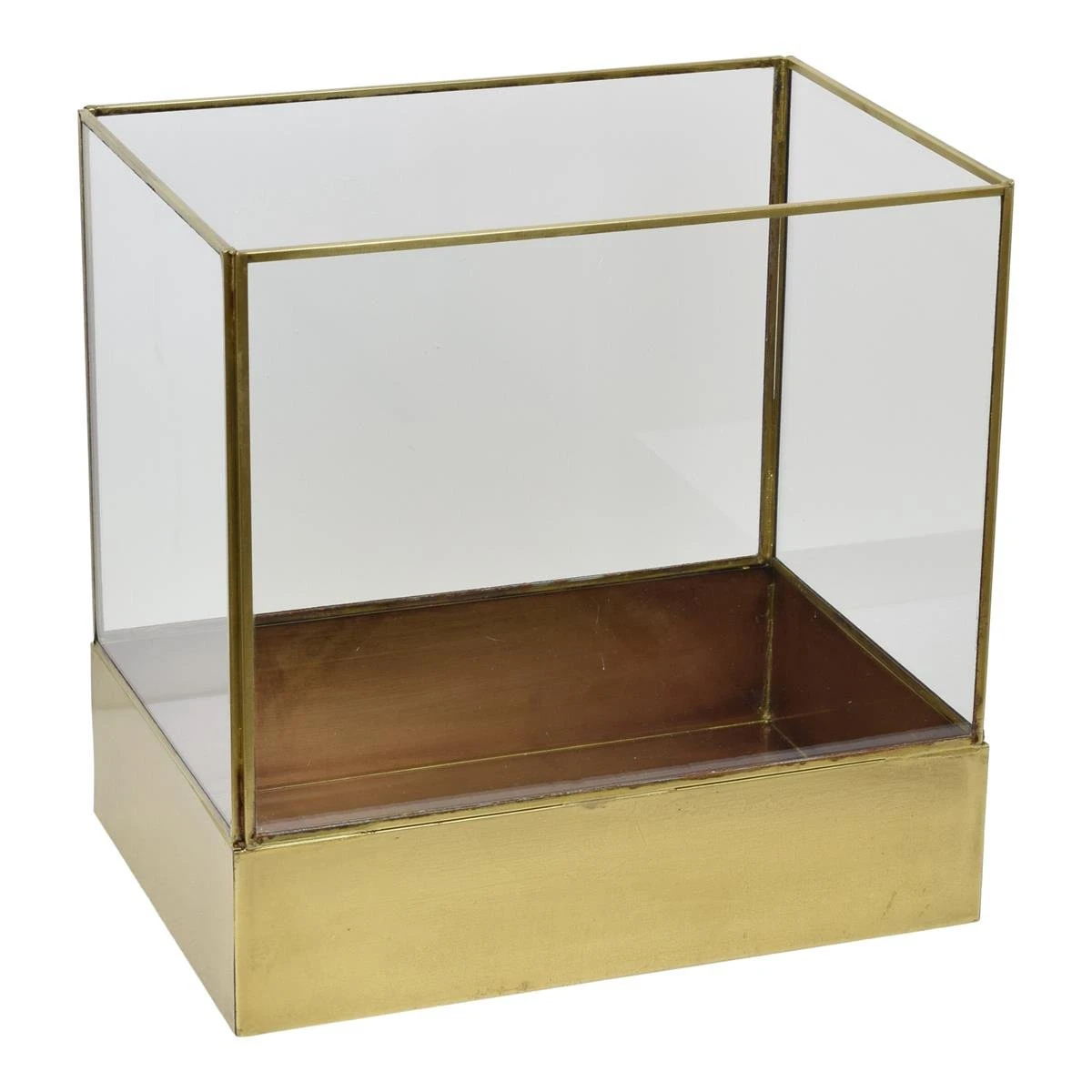 LOFT42 Liva Large Windlicht - Goud - Metaal - 30x21x30 3 LOFT42 Liva Large Windlicht - Goud - Metaal - 30x21x30