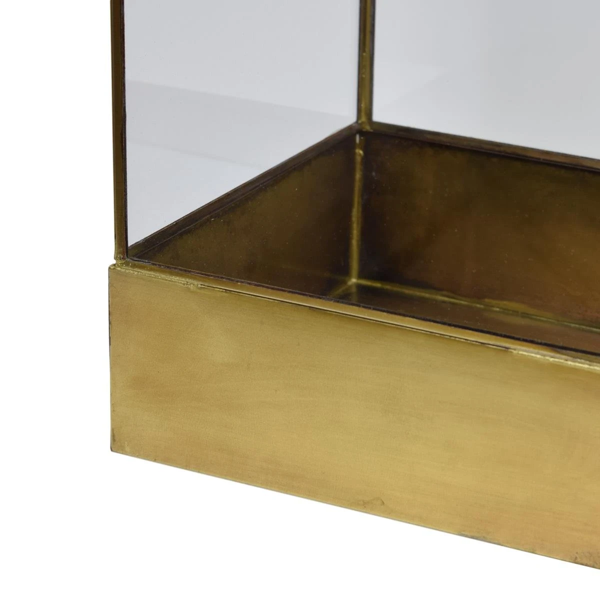 LOFT42 Liva Large Windlicht - Goud - Metaal - 30x21x30 7 LOFT42 Liva Large Windlicht - Goud - Metaal - 30x21x30 - Afbeelding 5