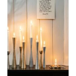 Vtwonen Kandelaar - Woondecoratie - Goud - 30cm -Huisdecoratie 11090529