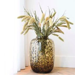 Vase The World Artic Cheetah Vaas M -Huisdecoratie 11141912