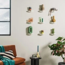 HKliving The Emeralds Kandelaar - Maar L - Mint Green -Huisdecoratie 11142287