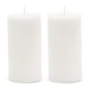 Riviera Maison Stompkaarsen,Pillar Candle ECO Wit 7x13 Cm - 2 Stuk -Huisdecoratie 11228646