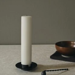 Ferm LIVING Block Kandelaar - Black Brass -Huisdecoratie 11430880