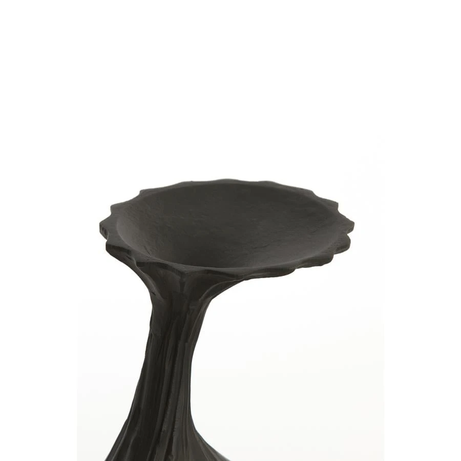 Light & Living Light&living Vaas Deco 17x17x32 Cm NYOKO Mat Zwart 4 Light & Living Light&living Vaas Deco 17x17x32 Cm NYOKO Mat Zwart - Afbeelding 2