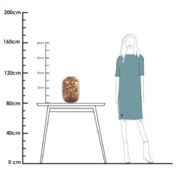 Vase The World Artic Cheetah Vaas M -Huisdecoratie 9432531