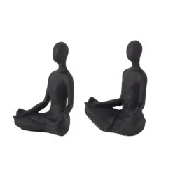 Bloomingville Talya Boekensteun - Zwart -Huisdecoratie 9432667