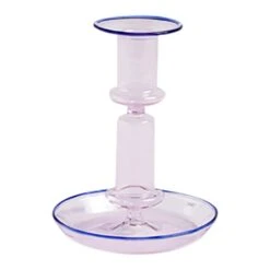 HAY Flare Kandelaar Medium - Roze