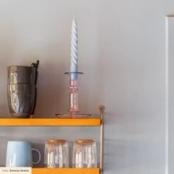 HAY Flare Kandelaar Medium - Roze 17 HAY Flare Kandelaar Medium - Roze -Huisdecoratie 9433003