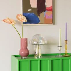 HAY Flare Kandelaar Medium - Roze 22 HAY Flare Kandelaar Medium - Roze -Huisdecoratie 9433012