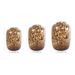 Vase The World Artic Cheetah Vaas M -Huisdecoratie 9438053