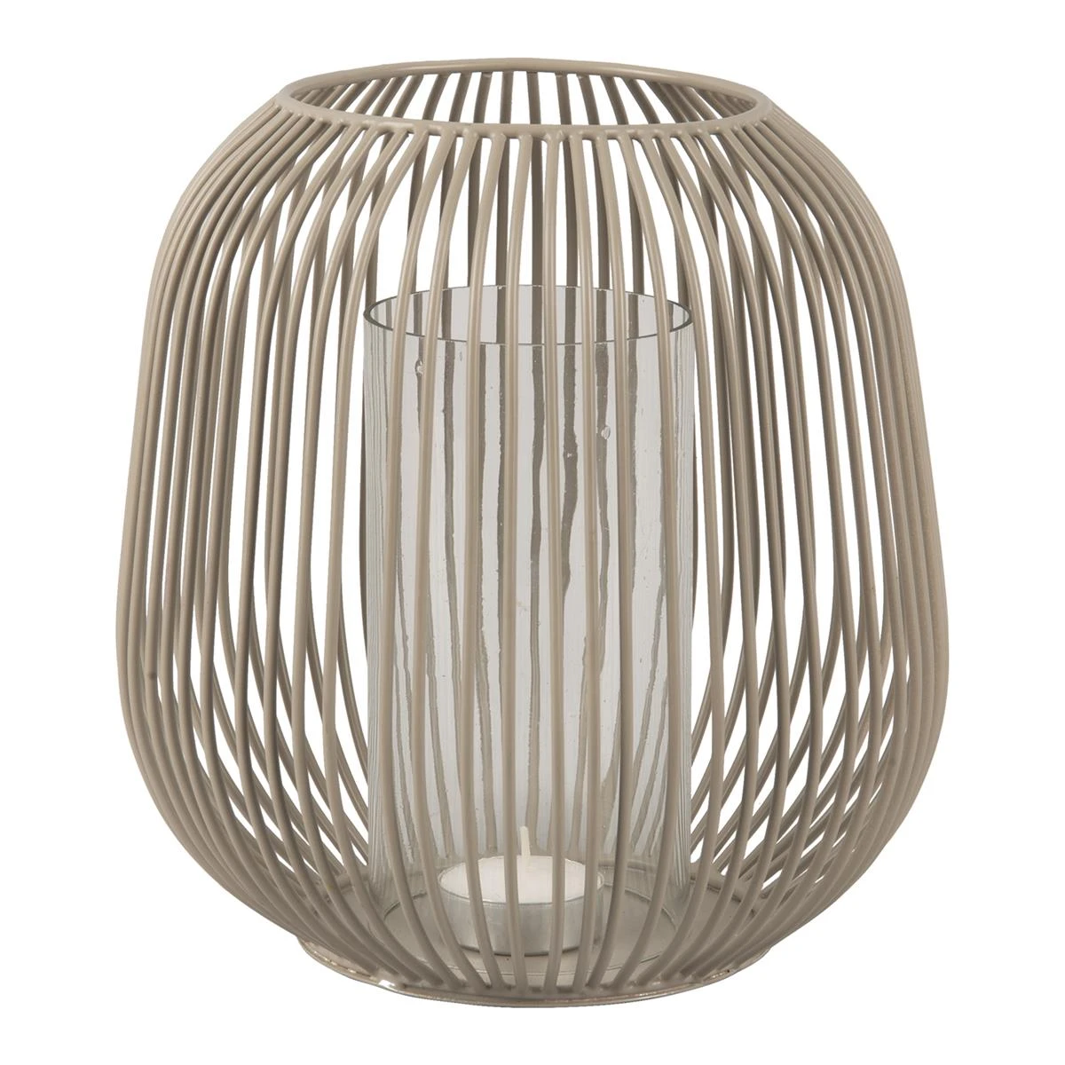 Present Time Illuminate Lantaarn M - Warm Grijs 3 Present Time Illuminate Lantaarn M - Warm Grijs