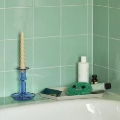 HAY Flare Kandelaar Tall - Blauw & Rood -Huisdecoratie 9460196