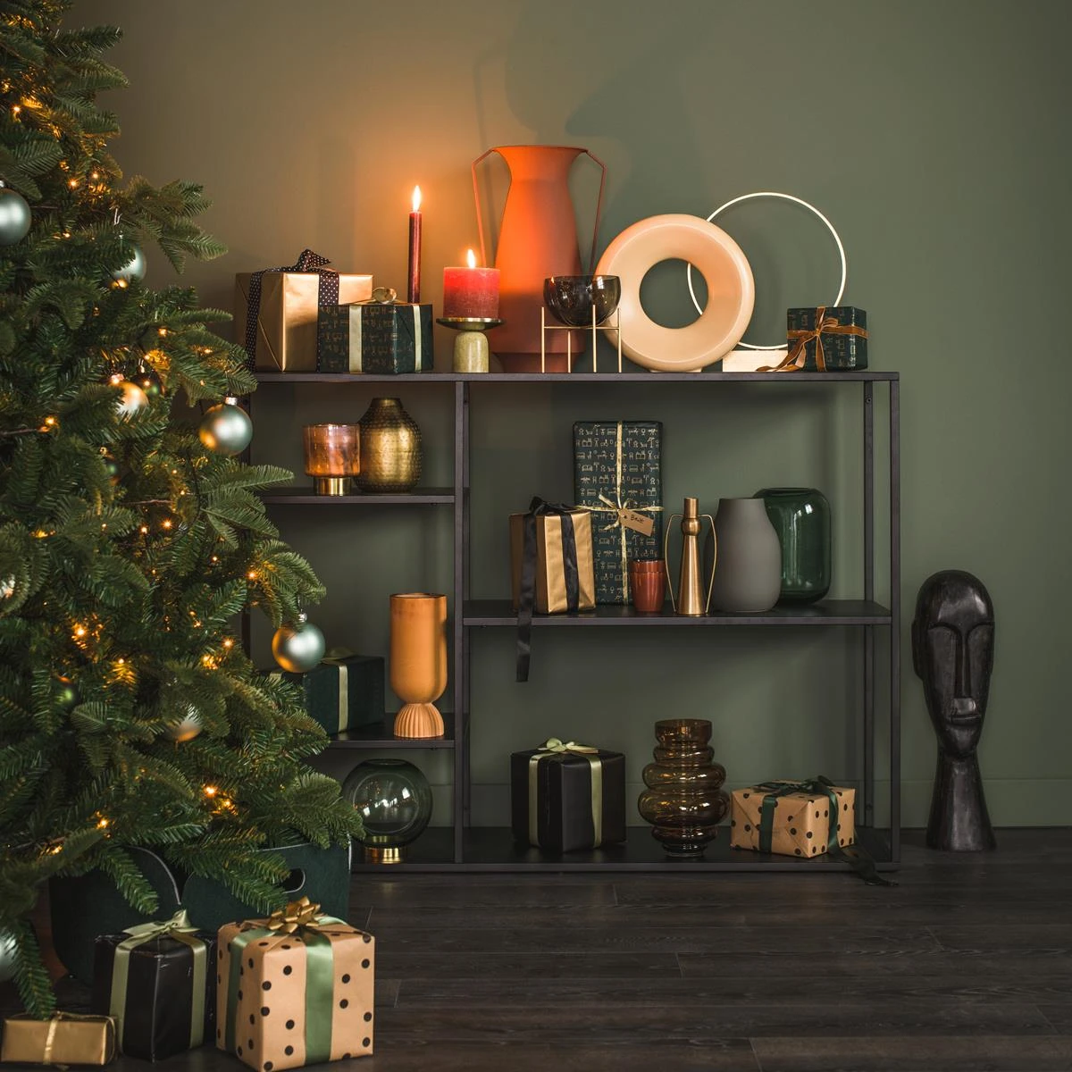 HKliving Rustic Vaas 8 HKliving Rustic Vaas - Afbeelding 6