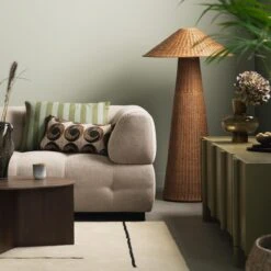 Vtwonen Glazen Vaas - Groen - Glas - 23x27 Cm -Huisdecoratie 9466553