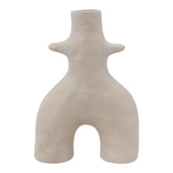 Vtwonen Ecomix Twig Vaas - Sand