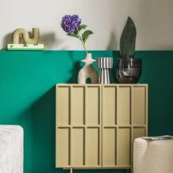 Vtwonen Ecomix Twig Vaas - Sand -Huisdecoratie 9473241