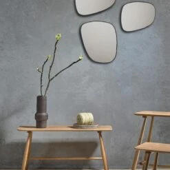 Villa Collection Spiegel H 40 X B 33 Cm - Zwart -Huisdecoratie 9482441