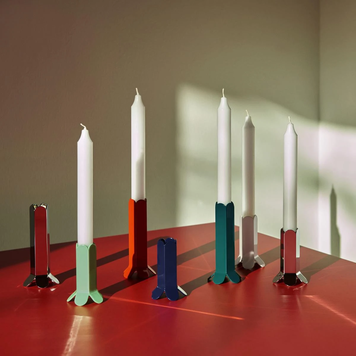 HAY Arcs Kandelaar L - Sea Green 6 HAY Arcs Kandelaar L - Sea Green - Afbeelding 4