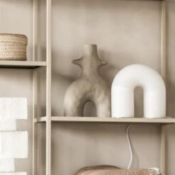 Vtwonen Ecomix Twig Vaas - Sand -Huisdecoratie 9532702