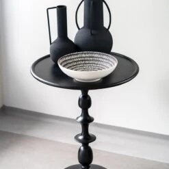 POLSPOTTEN Roman Vaas Set Van 4 - Zwart -Huisdecoratie 9538168