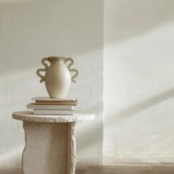 Ferm LIVING Verso Vaas - Crème 15 Ferm LIVING Verso Vaas - Crème -Huisdecoratie 9701627