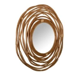 Dutchbone Kubu Spiegel - Ø 75 Cm