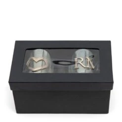 Riviera Maison RM Love Votive Box Gold 2 Pieces (Ø) 9x (H) 10 -Huisdecoratie 9997451